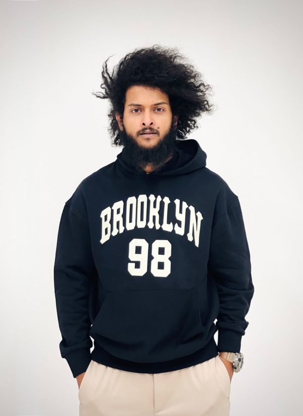 Brooklyn 98 Black Hoodie