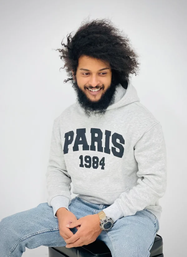 PARIS ASH DROP HOODIE