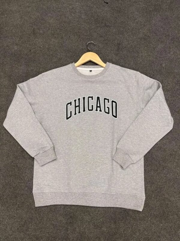 CHICAGO GREY SWEATSHIRT