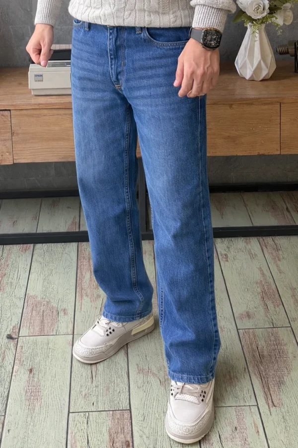 Classic Blue Straight Fit Jeans