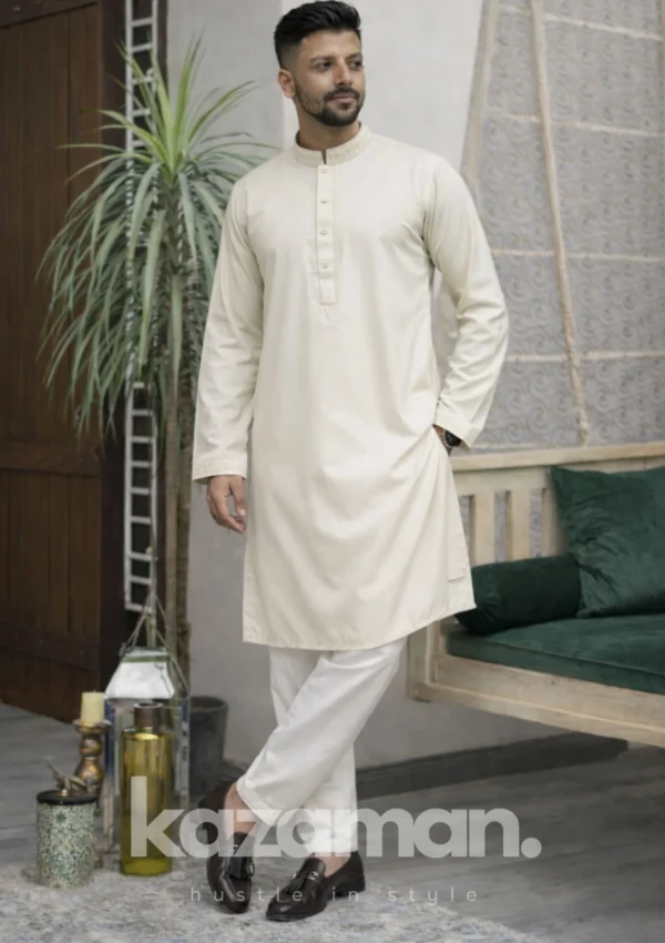Off White Panjabi
